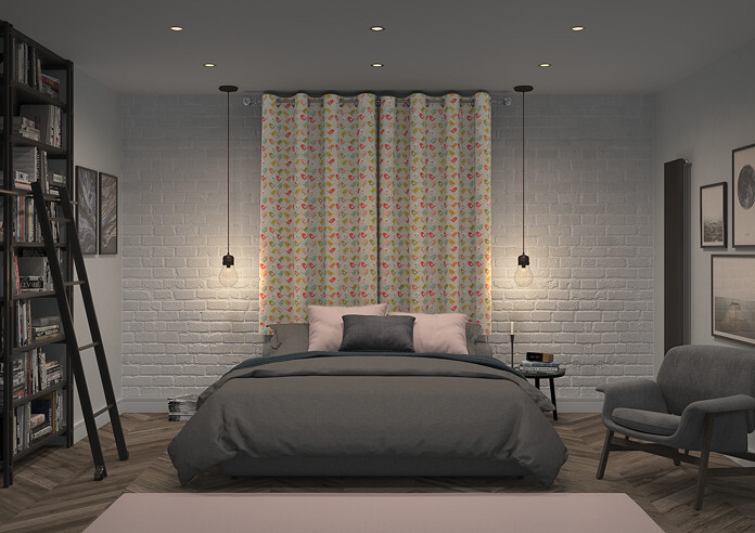 Birds, Multi - Made to Measure Curtains - Image 7